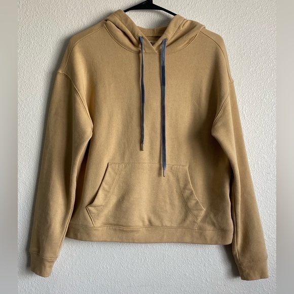 Madewell Dip-Dye Drawstring Hoodie Sweatshirt - Size Small - Picture 5 of 9